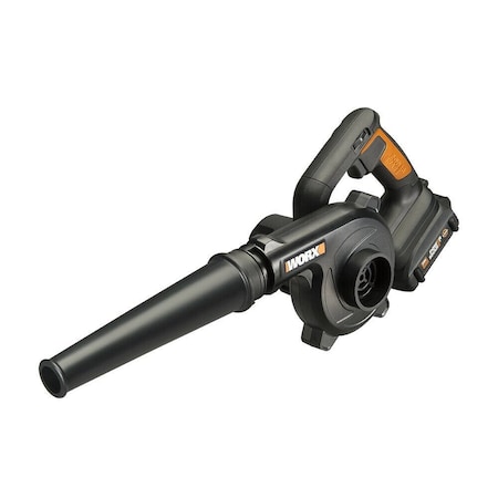 Worx Battery Powered Handheld Shop Blower, Battery Included WX094L